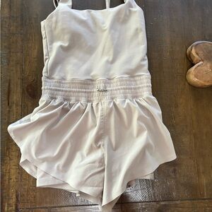 Abercrombie & Fitch Cream Romper